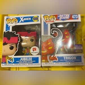 Lot of 2  Pop Marvel X-Men #1086 & Justice League #473